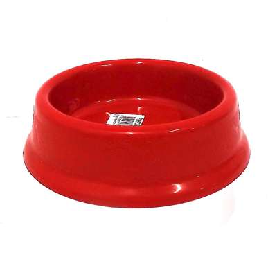 Comedouro Furacão Pet Plástico Vermelho para Gatos