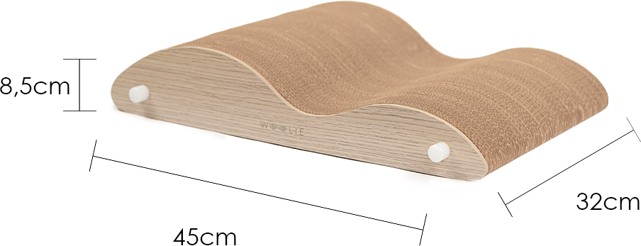 Brinquedo Arranhador Woolie Nature Wave Marrom