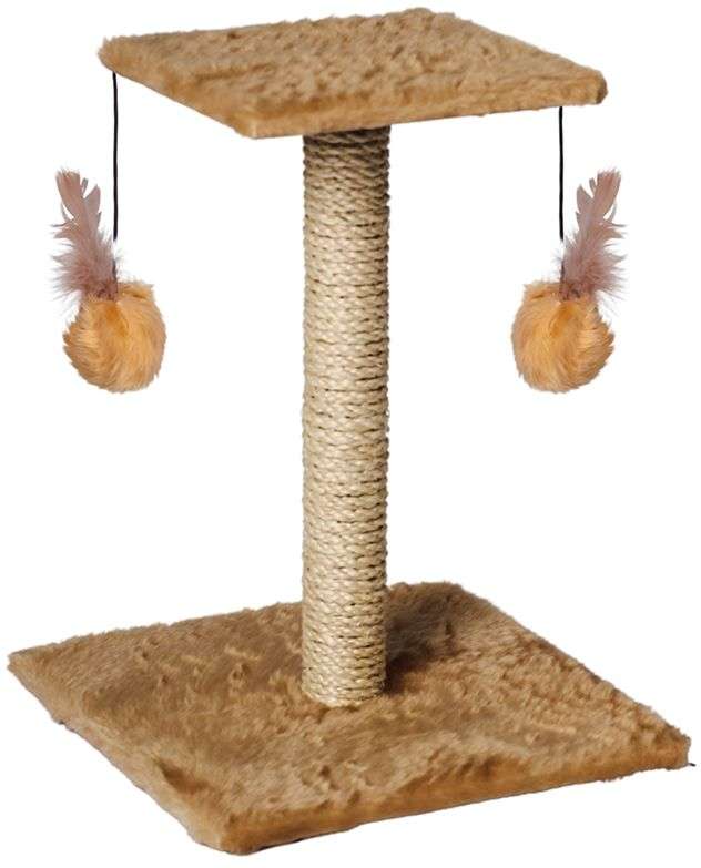 Brinquedo Arranhador Le Petin Duo Square Cat T1 Bege