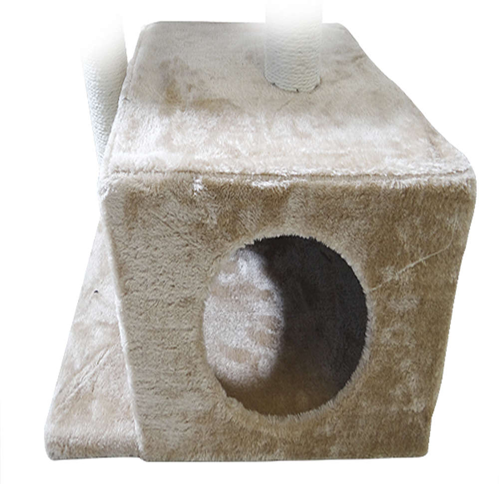 Brinquedo Arranhador The Pets Brasil 02 Bases Suspensas e Caixa