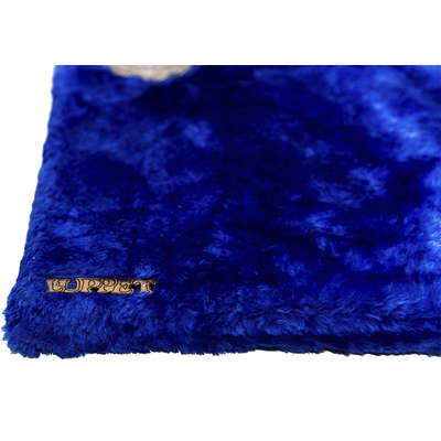 Brinquedo Arranhador Luppet Conforto Quadrado Azul