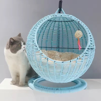 Ninho Suspensa 'Boho Comfort' para Gatos