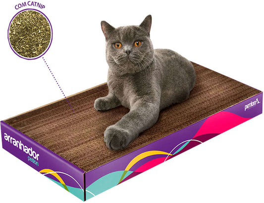 Brinquedo Arranhador Petlon Papelão para Gatos