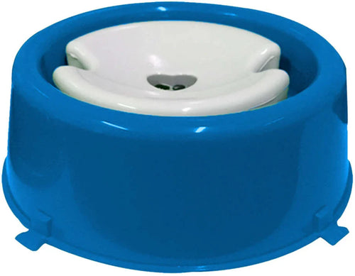 Bebedouro Furacão Pet Plástico Pop Azul Pelos Longos