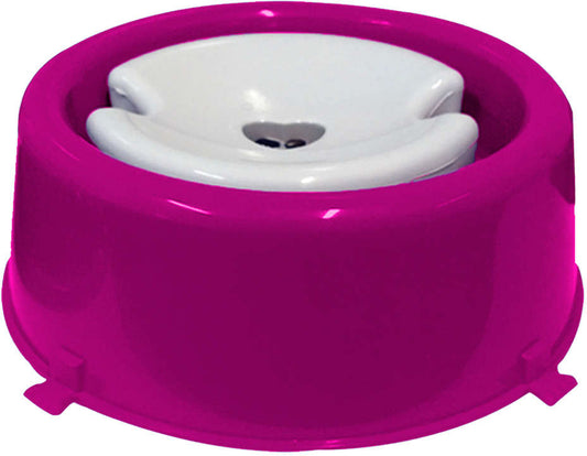 Bebedouro Furacão Pet Plástico Pop Rosa Pelos Longos