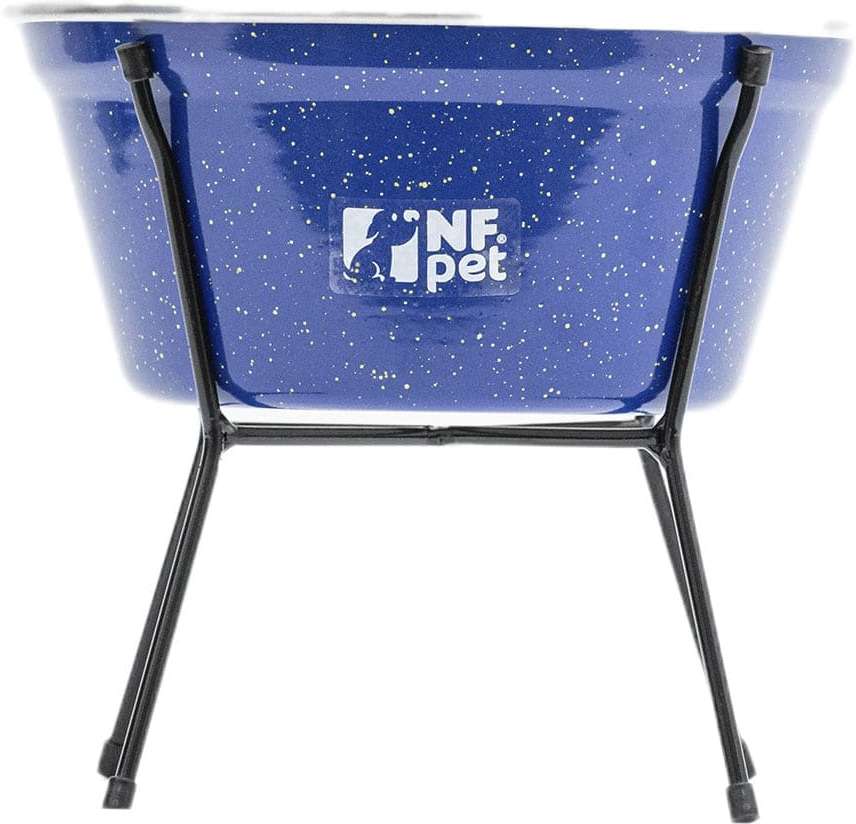 Comedouro NF Pet Aramado Simples Azul