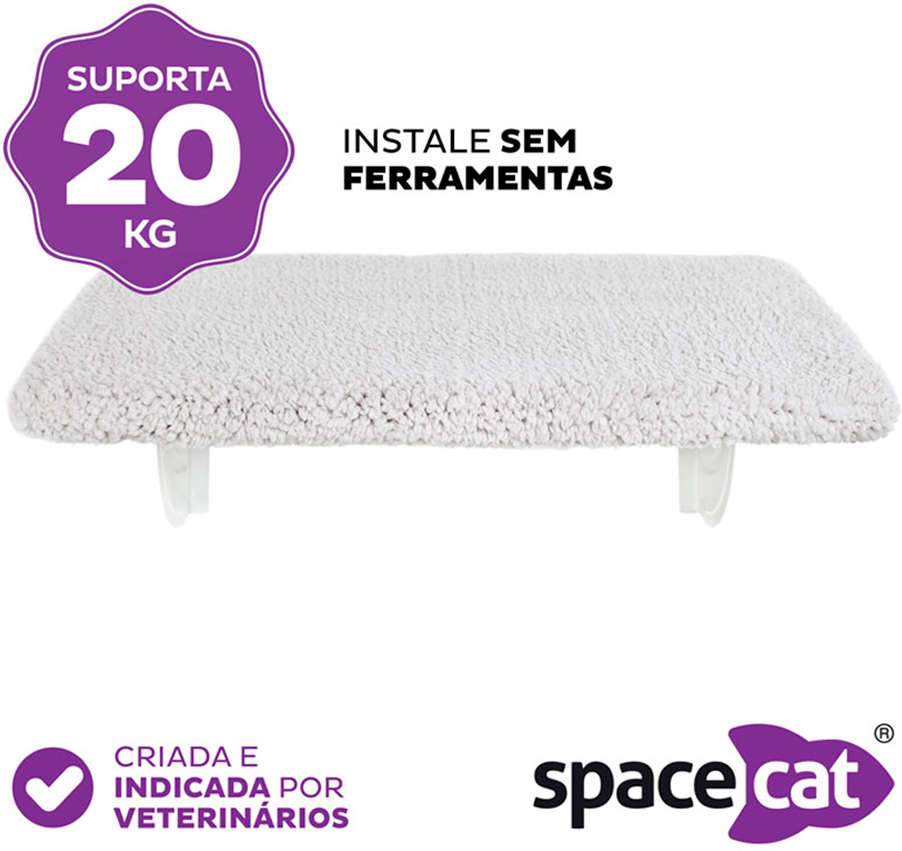 Cama de Janela Spacecat Lunar para Gatos