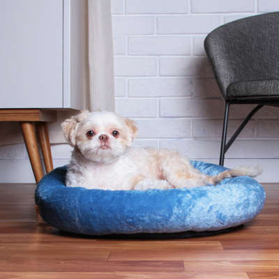 Cama Nuvem Meau Algodão Doce Azul