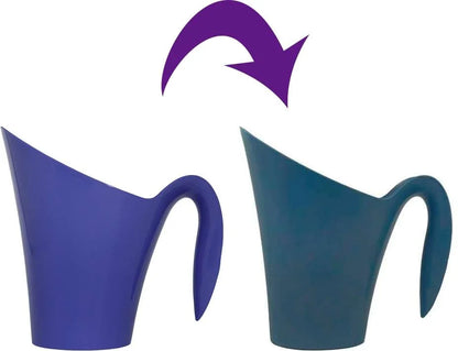 Caneca Dosadora Família de Estimação Azul