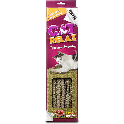 Refil Furacão Pet Papelão para Cat Relax
