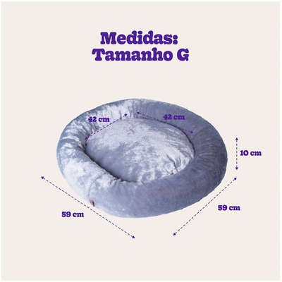 Cama Nuvem Meau Camafeu Cinza