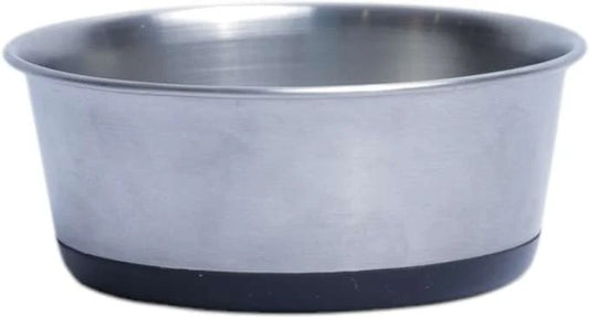 Comedouro Meau Inox Antiderrapante Preto