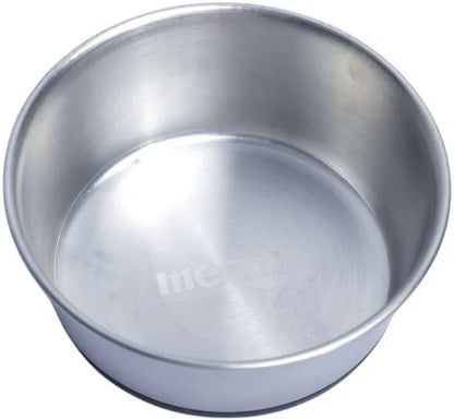 Comedouro Meau Inox Antiderrapante Preto