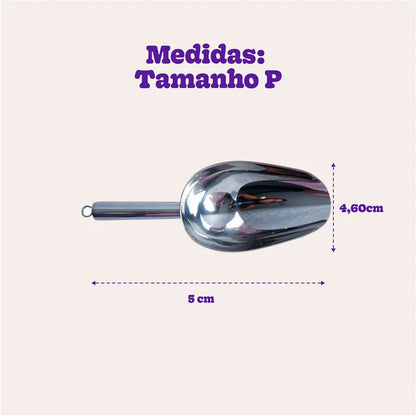 Colher Meau de Inox para Ração
