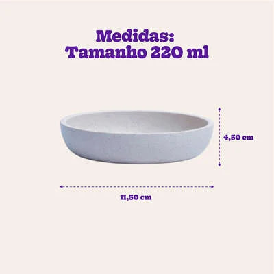 Comedouro de Bambu Meau Antiderrapante para Gatos