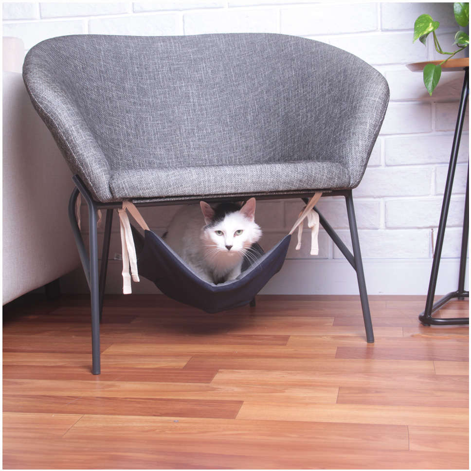 Rede Meau London Azul Marinho para Gatos