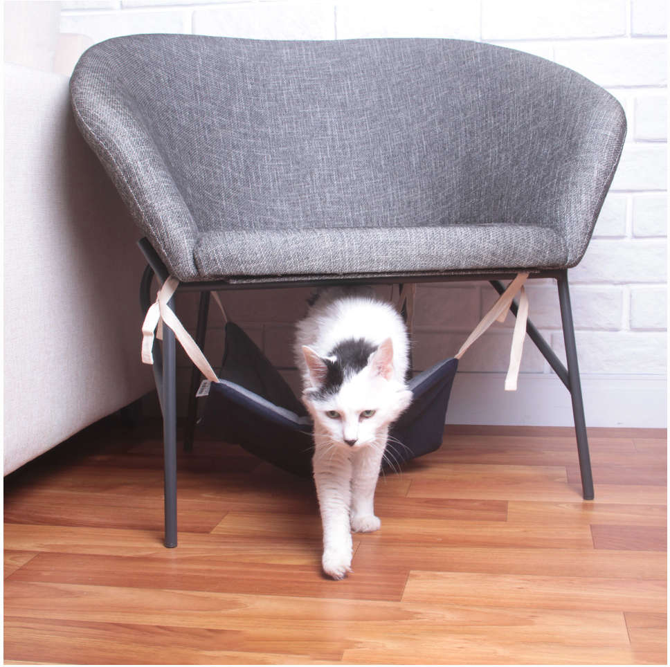 Rede Meau London Azul Marinho para Gatos