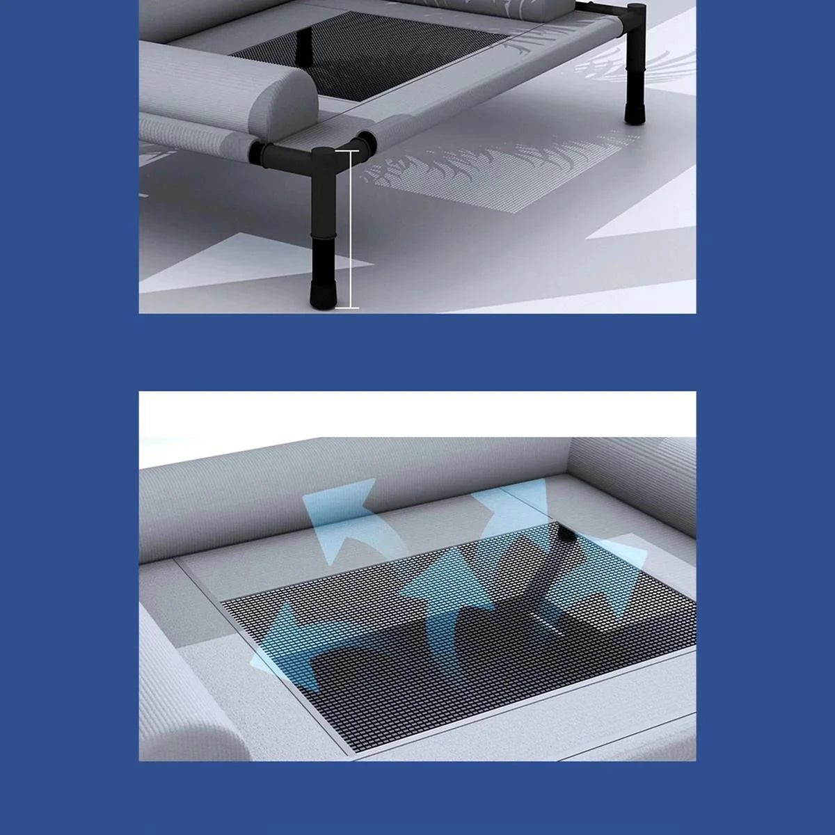 Cama Pet Elevada CampCushion