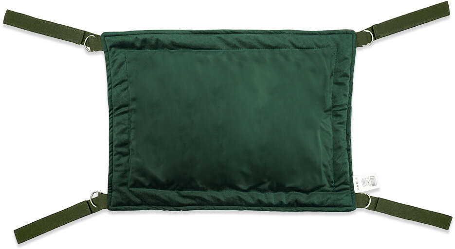 Rede de Cadeira Woolie Lush Verde para Gatos