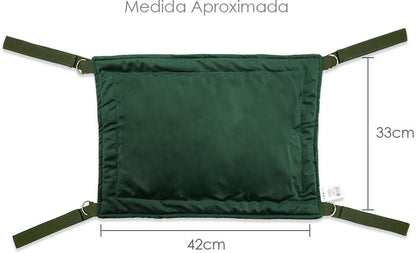 Rede de Cadeira Woolie Lush Verde para Gatos