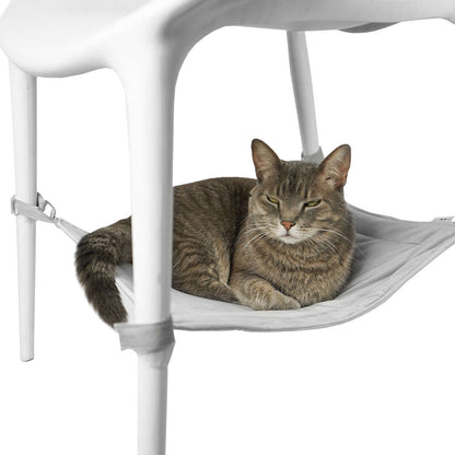 Rede de Cadeira Woolie Lush Cinza para Gatos