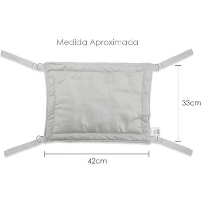 Rede de Cadeira Woolie Lush Cinza para Gatos