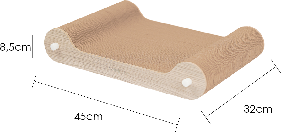 Brinquedo Arranhador Woolie Nature Lounge Marrom