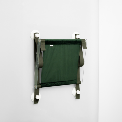 Cama de Janela Woolie Loft Verde para Gatos