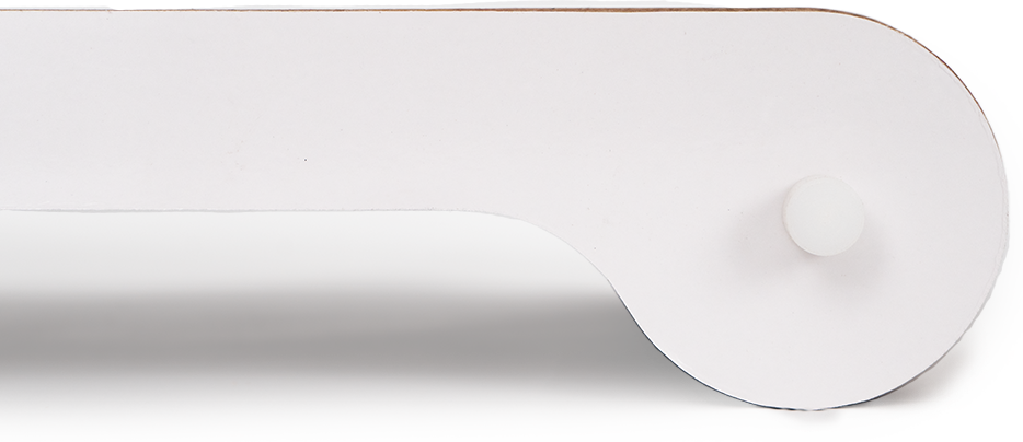 Brinquedo Arranhador Woolie Origami Lounge Branco