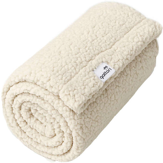 Manta Fofinha Gatton Carneirinho Extra Macia Creme para Cães e Gatos