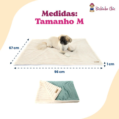 Cobertor Bichinho Chic Roma Bege