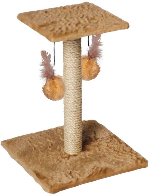 Brinquedo Arranhador Le Petin Duo Square Cat T1 Bege