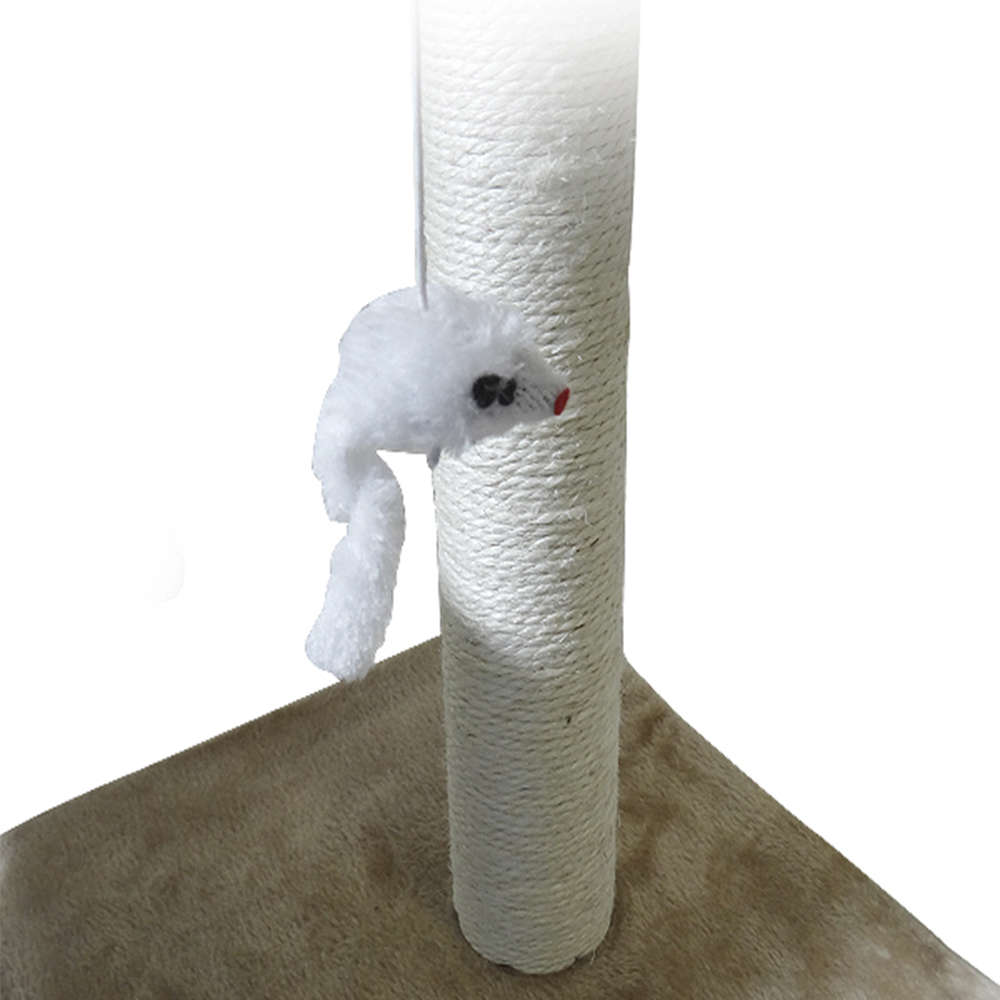 Brinquedo Arranhador The Pets Brasil 02 Bases Suspensas e Caixa