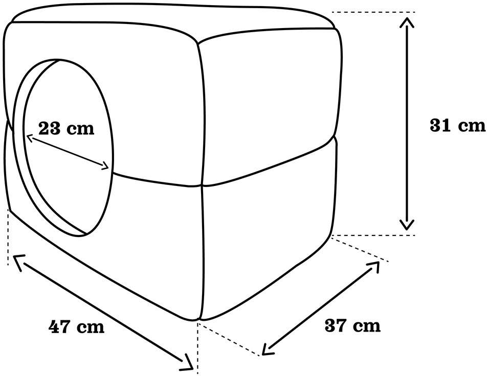 Cama Igloo Listra 2 em 1 Rosa