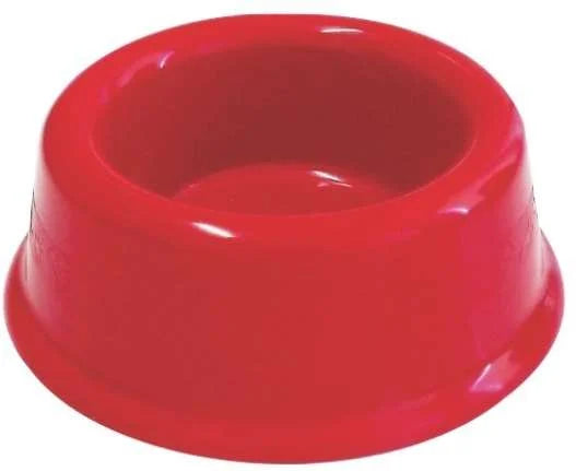 Comedouro Plástico Furacão Pet Vermelho