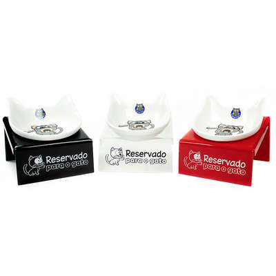 Comedouro CatMyPet Snack Cat Vermelho