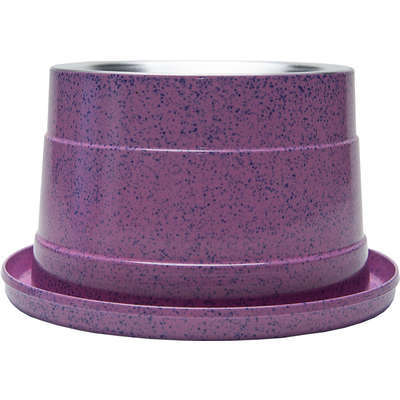 Comedouro Ergonômico NF Pet Mr. Bigode Antiformigas Rosa para Gatos