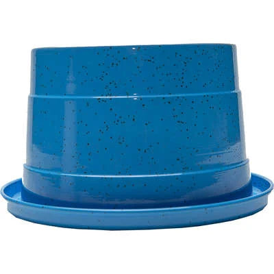 Comedouro Ergonômico NF Pet Mr. Bigode Antiformigas Azul para Gatos