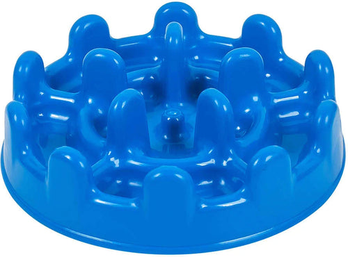 Comedouro Interativo Pet Games Mini Lento Pet Fit Azul
