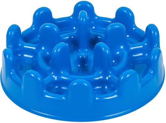Comedouro Interativo Pet Games Mini Lento Pet Fit Azul