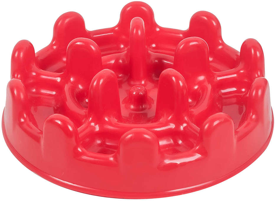 Comedouro Interativo Pet Games Pet Fit Vermelho