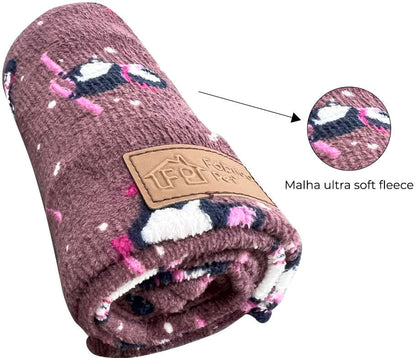 Cobertor Fábrica Pet Ultra Soft Pinguim