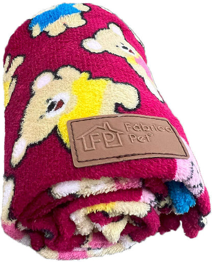 Cobertor Fábrica Pet Ultra Soft Ursinhos Carinhosos