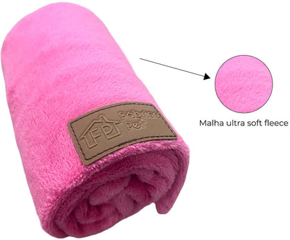 Cobertor Fábrica Pet Ultra Soft Liso Pink