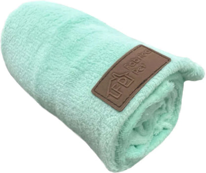 Cobertor Fábrica Pet Ultra Soft Liso Verde Água