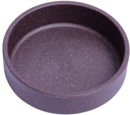 Comedouro Meau de Bambu Bordô para Cães