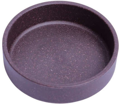 Comedouro Meau de Bambu Bordô para Cães