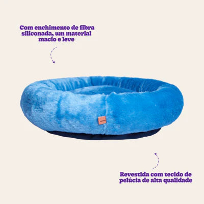 Cama Nuvem Meau Algodão Doce Azul
