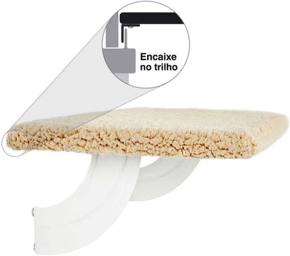 Cama de Janela Spacecat Lunar para Gatos