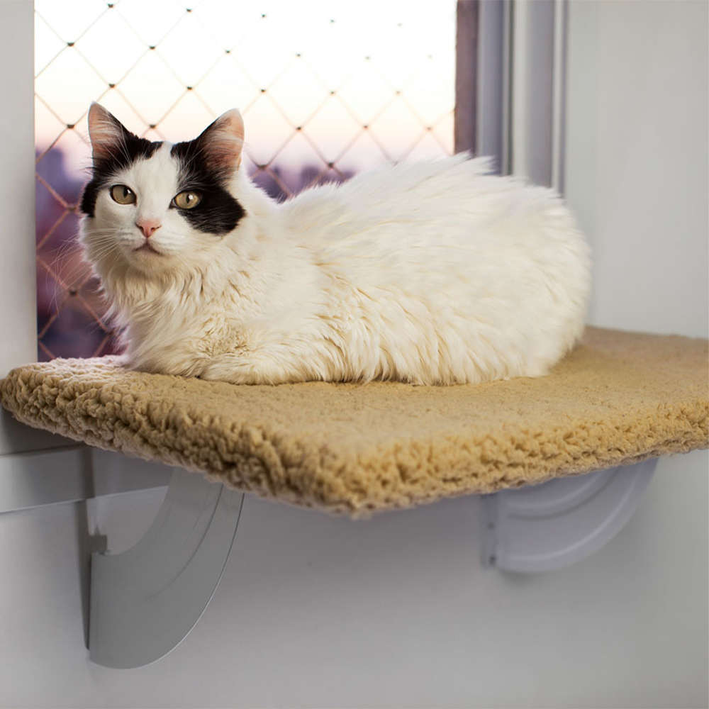 Cama de Janela Spacecat Lunar para Gatos